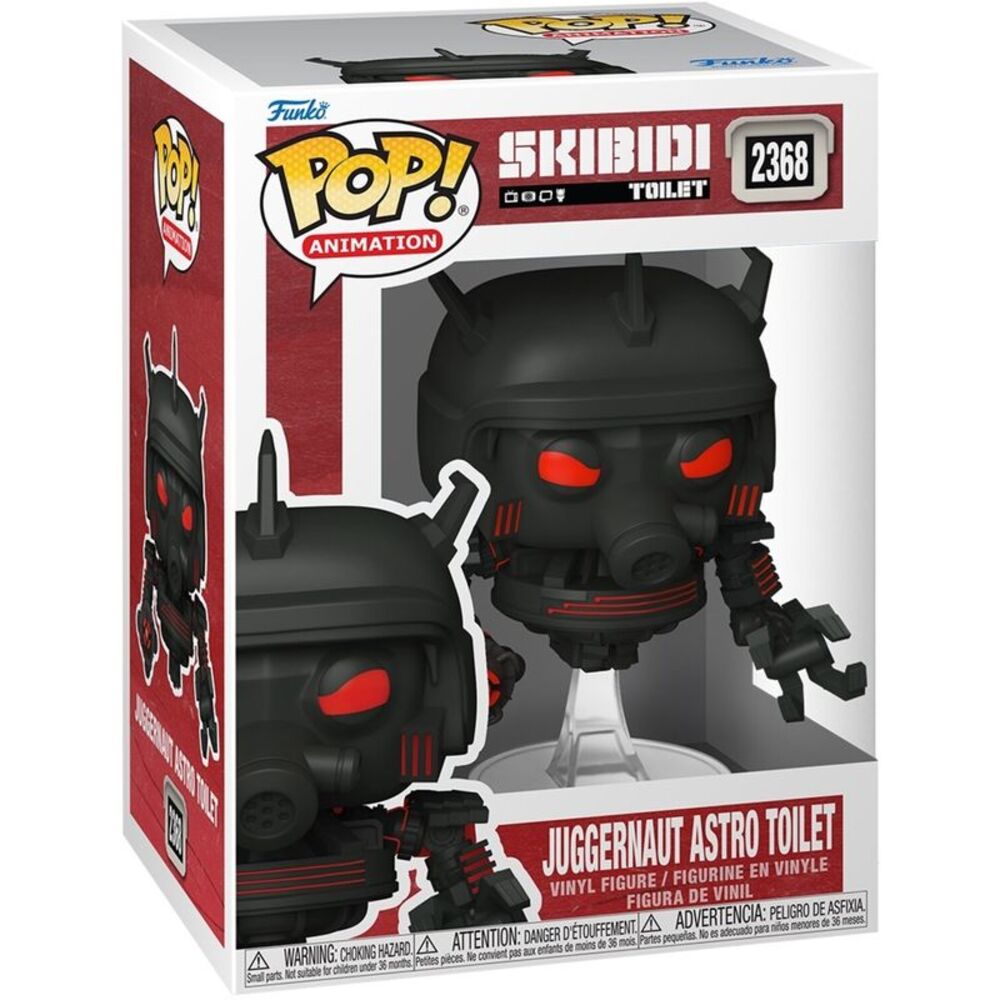 Funko POP!: Animation - Juggernaut Astro Toilet  COLLECTIBLES - Picture 2 of 3
